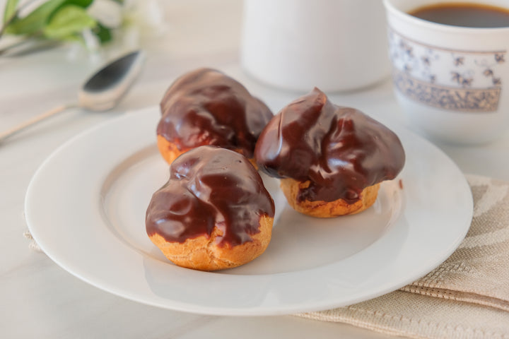 Profiterolky v čokoládě