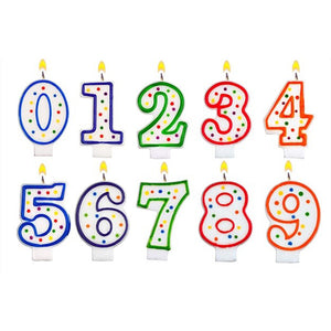 Svíčka narozeninová číslice 1ks